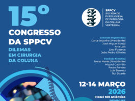 15.º Congresso Nacional da SPPCV: “Dilemas em Cirurgia da Coluna”