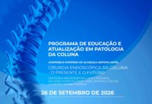 SPPCV dedica programa à cirurgia endoscópica da coluna